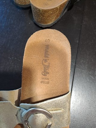 Ciabatte oro Made in Italy