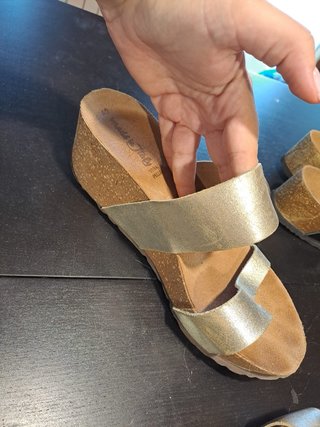 Ciabatte oro Made in Italy