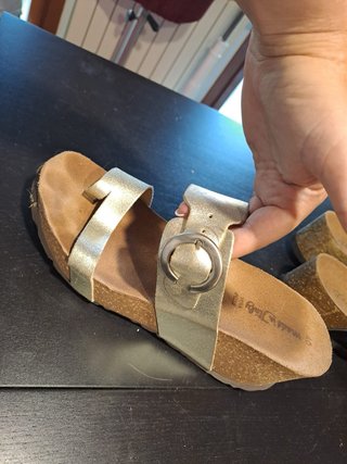 Ciabatte oro Made in Italy