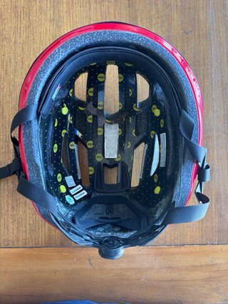 Casco Bici Oakley Negro/Rojo modelo Aero 3