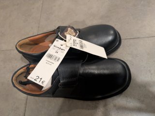 Zapatos El Corte Inglés Negro Talla 34