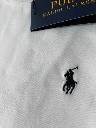 Camiseta Polo Ralph Lauren Blanca Talla S