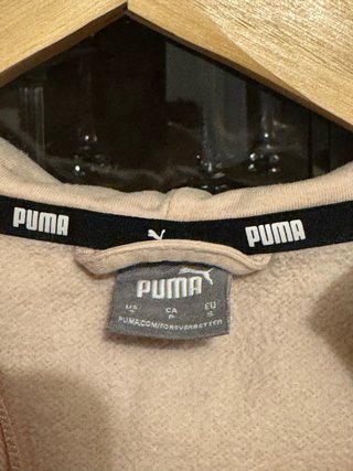Sudadera Puma Rosa Talla S