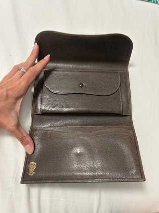 Portafoglio vintage Gucci marrone