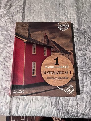 Matemáticas I 1 Bachillerato