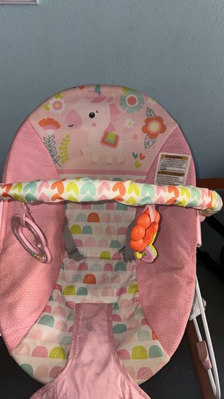 Hamaca para bebé con diseño de unicornio