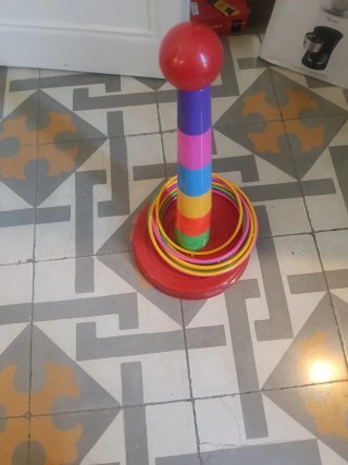 Juego de aros para encestar