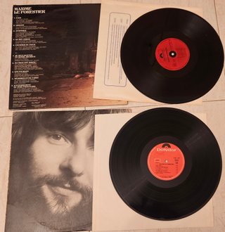 Lote 2 Vinilos Maxime Le Forestier 1972-1975