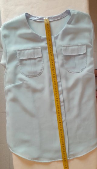 Camicetta donna azzurra taglia M
