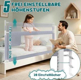 Barrera Protectora de Cama para Bebé