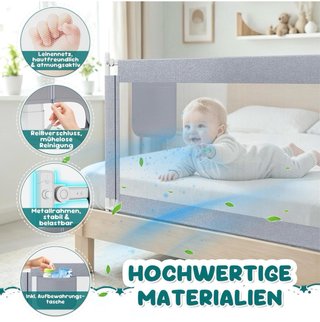 Barrera Protectora de Cama para Bebé