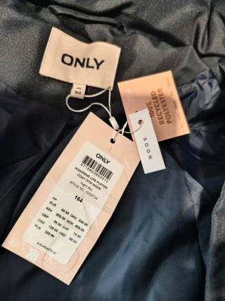 Parka negra mujer/niña