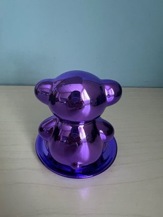 Oso joyero Tous morado brillante