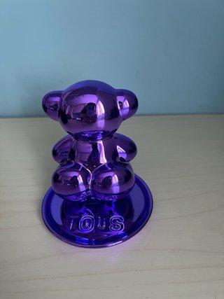 Oso joyero Tous morado brillante