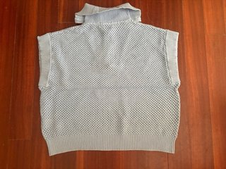 Jersey calado Scotch & Soda azul Talla L