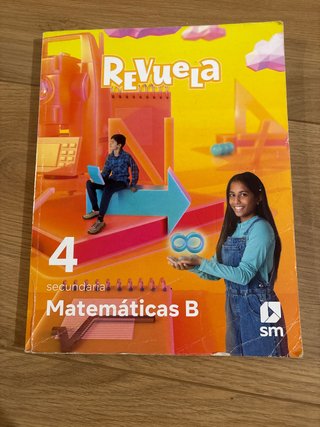 Matemáticas B, 4 secundaria, Revuela