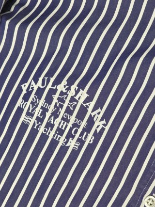Camisa Paul & Shark Yachting Rayas Azul Blanca XlL