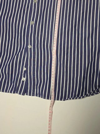 Camisa Paul & Shark Yachting Rayas Azul Blanca XlL