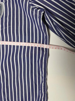 Camisa Paul & Shark Yachting Rayas Azul Blanca XlL