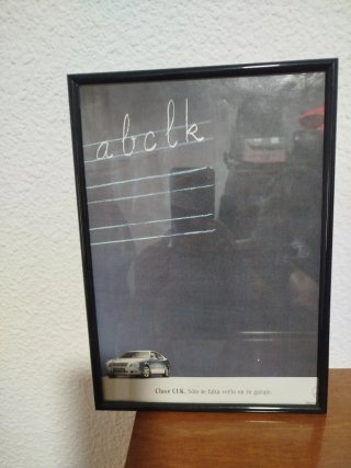 Publicidad original Mercedes CLK