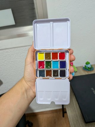 Caja Acuarela Roman Szmal Mini + 4 horadam