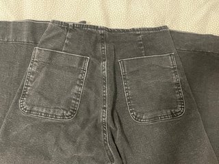 Vaqueros Stradivarius negros D77