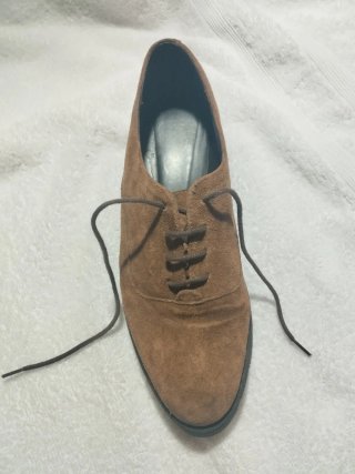 Zapatos Un Paso Más Cuero Marrones Talla 37
