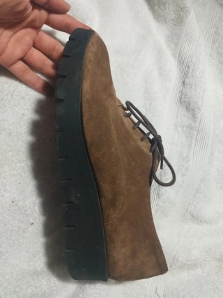 Zapatos Un Paso Más Cuero Marrones Talla 37