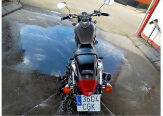 Hyosung Venox 250 Cruiser Gris/Plata