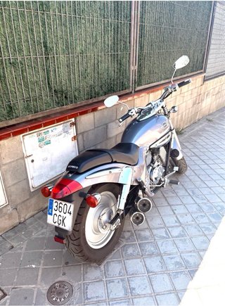 Hyosung Venox 250 Cruiser Gris/Plata