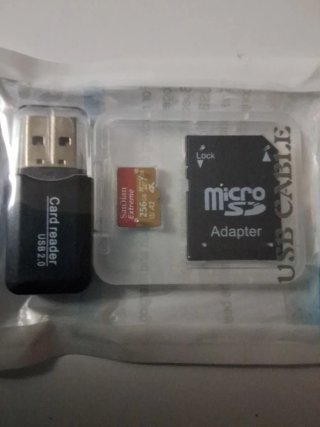 Micro SD 250GB + Adaptador USB
