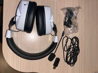 Cascos Gaming Blancos LED