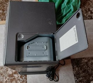 Estufa de parafina Zibro gris