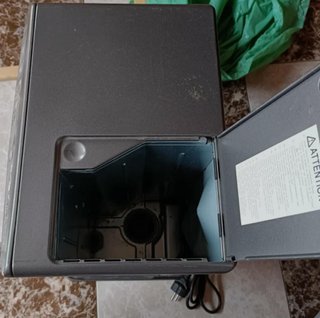 Estufa de parafina Zibro gris