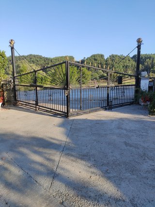 Portilla galvanizada