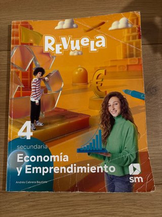 Economía y emprendimiento 4o Secundaria : Revuela