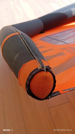 Ala de wingfoil RRD Evo Wing Y26 (5.5m) naranja