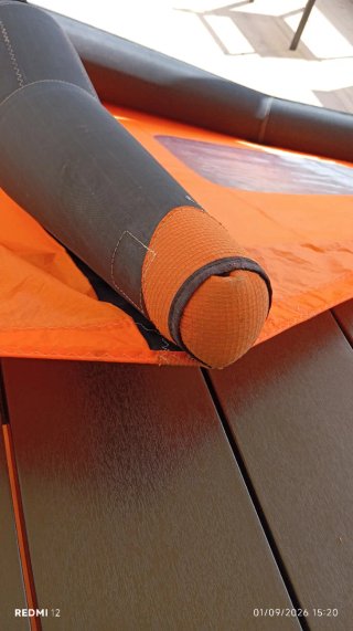Ala de wingfoil RRD Evo Wing Y26 (5.5m) naranja