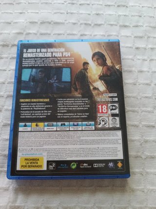 The Last of Us Remasterizado PS4, PAL ESP
