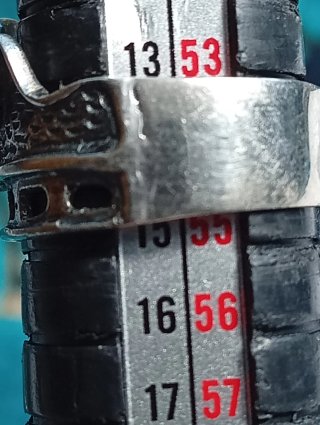 Anillo Plata Ley Corona piedra crisiprasa