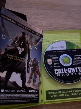 Call of Duty Ghosts Xbox 360 Edición Limitada