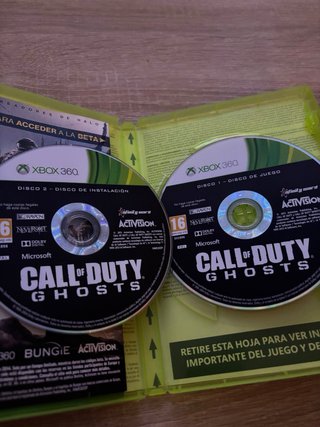 Call of Duty Ghosts Xbox 360 Edición Limitada