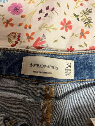 Mini falda vaquera Stradivarius Talla 34