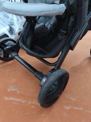 Cochecito Trio Bebé CAM Gris