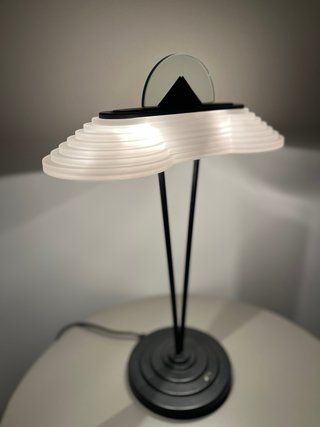 Lámpara Postmoderna Italiana Memphis 80s