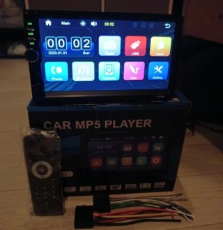 Radio Pantalla Táctil 7 Bluetooth MP5, Universal.