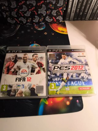 PS3 FIFA 12 + PES 2012