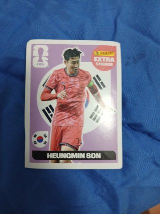 Carta Extra Sticker Mundial Heungmin Son