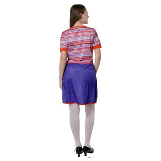 Disfraz Chucky Novia Talla S + Cuchillo y Medias