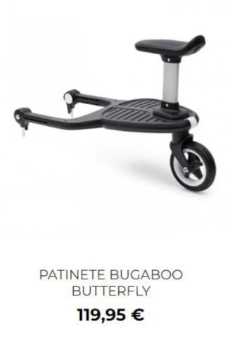 Bugaboo Fox +Cameleon Saco Silla +mosquit+ ruedas